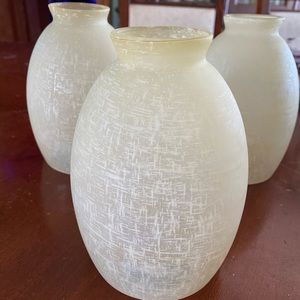 COPY FOR DARCY - small glass lampshades (price is $5 for each one)